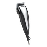 Corta Pelo Wahl Home Complete Chrome Cut 2 Piezas Con Estuche Y Tijeras Negra 110v