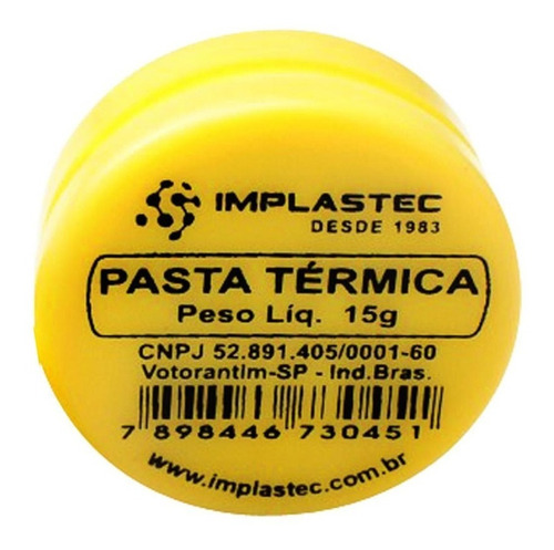 Pasta Termica Branca 15g P/ Processador Placa Video