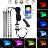  Luces Led Rgb (48 Led) Para Interior De Carros 12v 