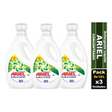 Detergente Ariel Liquido Concentrado Pack De 3 Unidades