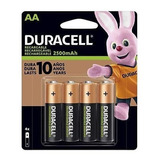 Duracell Pilas Recargables Aa 2500mah 4un.