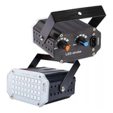 Flash Led Audiorítmico 10w Rgb Strobe Luces Dj Boliche Fiest