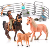 Escenarios Y Playsets Figura De Caballo Y Juguetes Estables