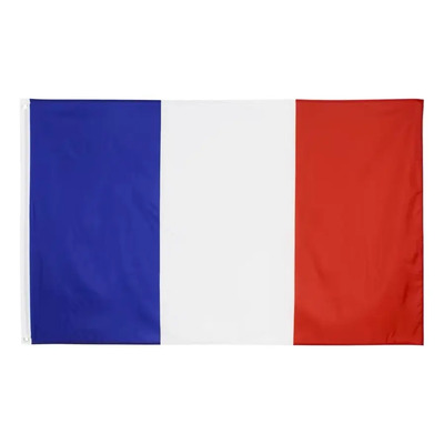 Bandera De Francia Republica Francesa De Poliester Grande Medida 90x150cm | Meses sin interés