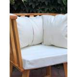 Set Almohadon Gervasoni Espuma 10cm + Respaldo C