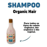 Shampoo Organic Hair Para Fibra Orgânica Com Glicerina 500ml