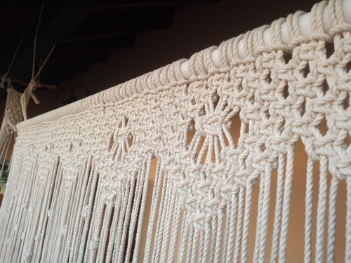 Cortinas Macramé