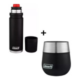 Combo Coleman Vaso Mate Termico + Termo Matero 700ml