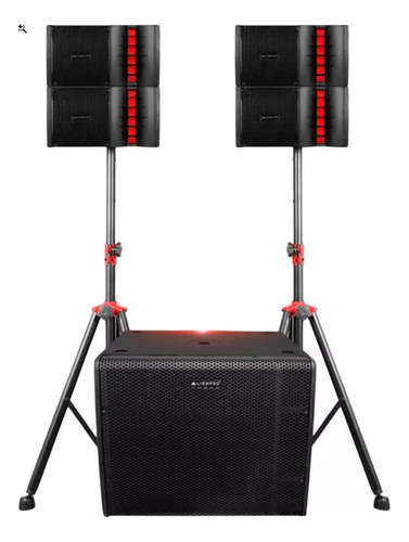 Sistema De Audio Alien Pro X-array 18 Advance 1000 Watts