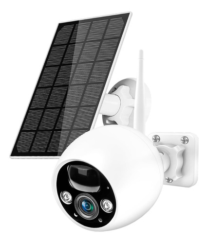Cámara De Seguridad Solar Al Aire Libre Inalámbrica (wifi