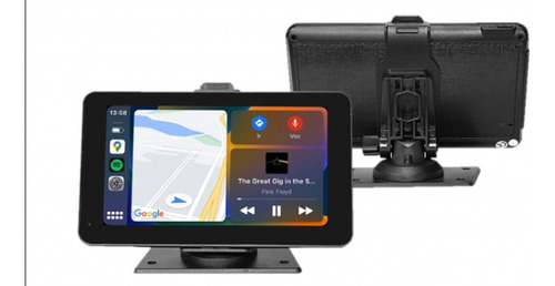 Central Universal Portátil Carplay E Android Auto + Câmera