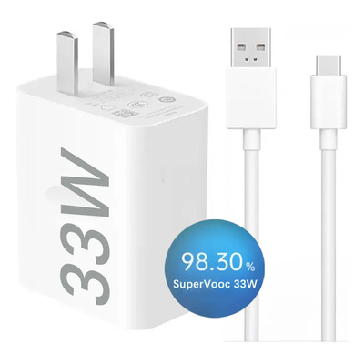 33w Cargador Supervooc Tipo C Para Oppo Realme Oneplus Carga Rápida Para Reno13 F\u002F Reno13 F 5g\u002F Reno12 F\u002F A60\u002F A40\u002F A3x\u002F Oppo A57 Realme Note 60\u002F Note 60x\u002F C61 Con Cable De 1,5 Metros Bottorry | MercadoLibre