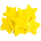 1 Pulgada 140 Estrellas De Fieltro (amarillo)