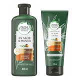 Shampoo + Acondicionador Herbal Essences Bio Aloe & Mango