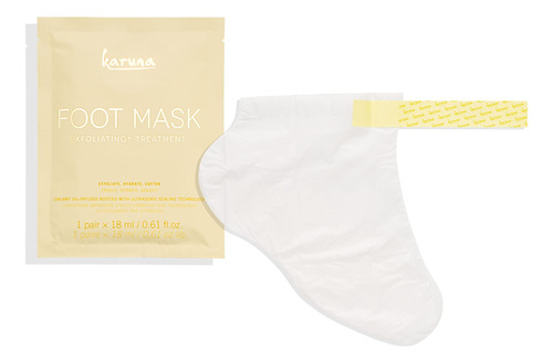 Karuna Mascarilla Exfoliante + Para Pies, Quita La Piel Muer