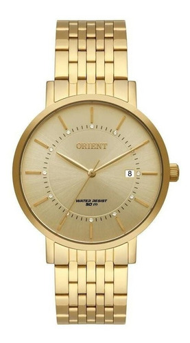 Relógio Orient Feminino Fgss1163 C1kx Dourado Analogico