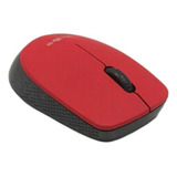 Mouse Inalámbrico Notebooks Pc Ordenador Weibo Rf-6300 Color Rojo