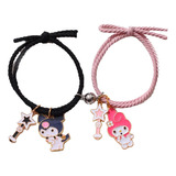 Pulsera My Melody + Kuromi Duo  Amistad