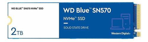 Unidad De Estado Solido 2tb Ssd Western Digital Sn570 M.2