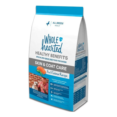 Wholehearted Alimento Nat. Cuidado Pelo\u002Fpiel Para Perro 2.2k | Envío gratis
