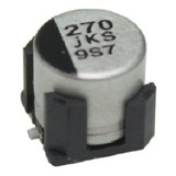 Cems-270/6.3v Capacitor Electrolitico Smd 270uf 6.3v