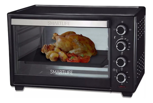 Horno Eléctrico Smartlife De Mesa 60 Litros Reacondicionado