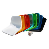 Silla Hill, Robin Day,  Roja, Azul Y Amarilla  Silla Apilable Clasicas  