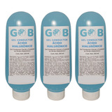 Gel Conductor Ácido Hialurónico - Gob - 250 Ml (3 Pack)