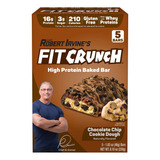 Fit Crunch De Proteina Chocolate Irvine 5 Barras