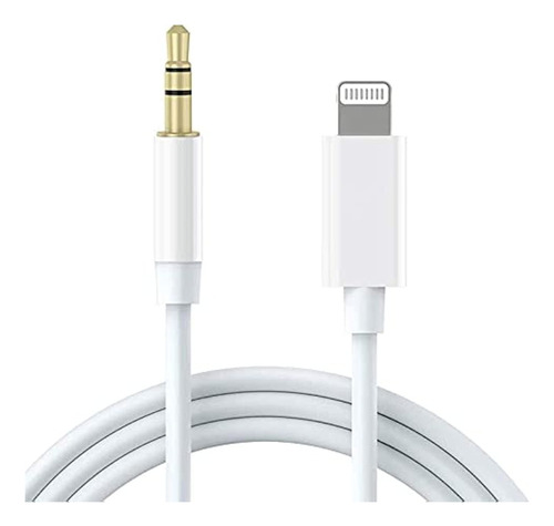 Cable Auxiliar Para iPhone 3.5 Mm Audio 1m Alta Calidad Bl