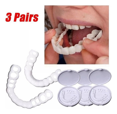 Aparatos Provisorios Para Dentaduras, 3 Par