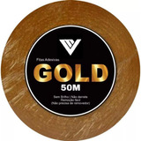Fita Adesiva - Gold + 50 Metros 2,5cm - Prótese Capilar