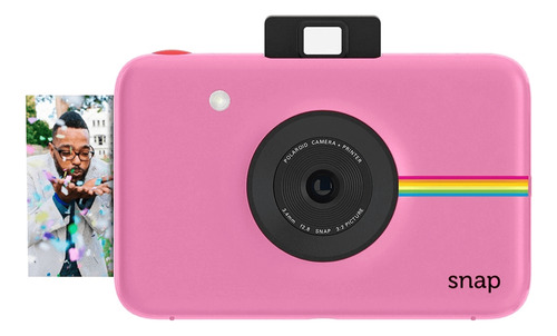 Câmera Instantânea Polaroid Snap (rosa)
