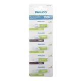 Pila Recargable Philco Aaa 1200 Mah Pack 5 Unidades - Mirage