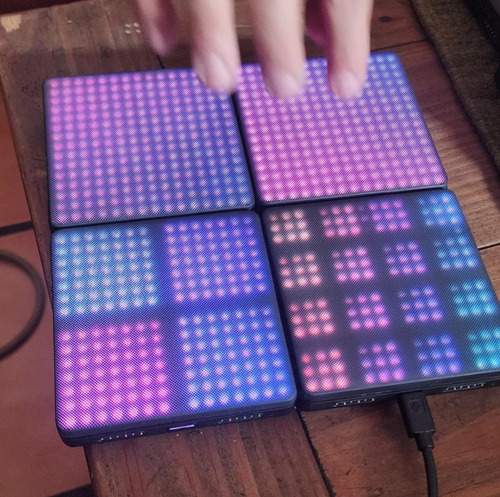 Controlador Midi Roli Lightpad Block 3 Piezas