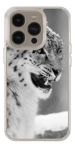 Funda Transparente Para iPhone  Leopardos #
