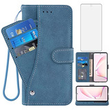 Funda Cartera Para Samsung Galaxy Note 10 Lite Glaxay A81 Ga