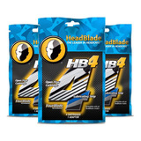 Cuchillas De Afeitar De Repuesto Hb4 Para Hombres, 4 Cu...