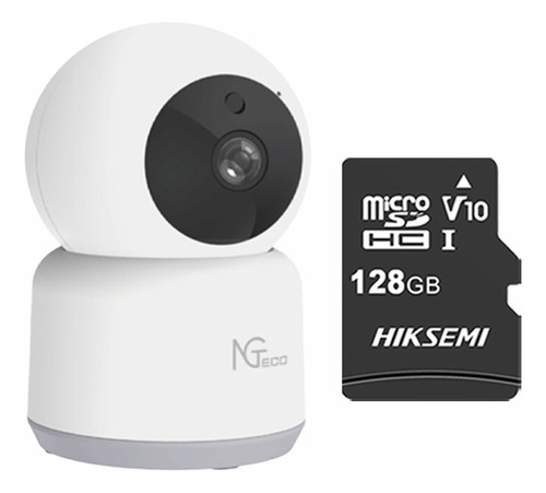 Zkteco Cámara De Seguridad Ip Pt Ng-c2401-plus-128 Con Microsd 128gb Wifi 1080p 3.6mm Visión Panorámica Visión Nocturna Almacenamiento Local Y En La Nube Control Remoto Audio Bidireccional Cctv