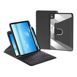 Estuche 360 Smart Case Con Teclado Para iPad 9na Gen 10.2