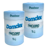 Kit 2 Tubete Pastilha Tricloro Domclor  (10 Pastilhas)