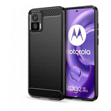 Funda Para Motorola Edge 30 Neo Fibra De Carbono + Hidrogel