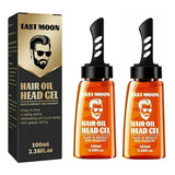 2×gel Fijador De Cabello Con Peine De Inmersión Men Care St