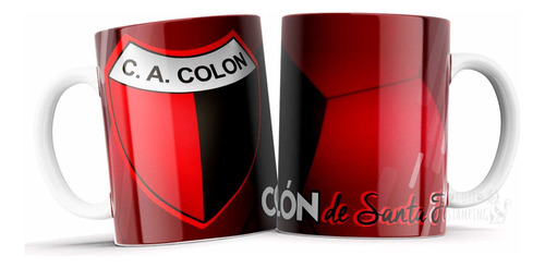 Taza Personalizada Colón De Santa Fé Importada Ideal Regalo