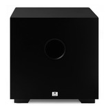Subwoofer Ativo Aat Compact Cube 8  100w Rms Preto