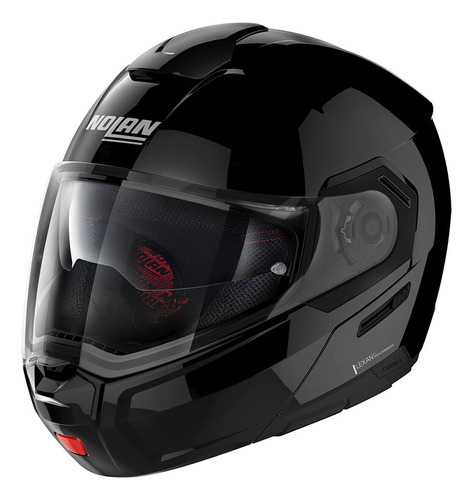 Casco Abatible Nolan N90-3 Classic 03 Negro Brillo