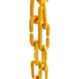 Cadena Plástica  Amarillo X 10 Mts