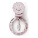 Webcam Logitech Brio 300 -  Full Hd Rose Rosa