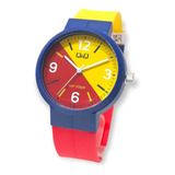 Reloj Análogo Q&q De Cuarzo Mujer +estuche+empaque