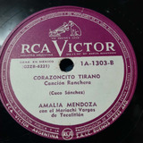 Pasta Amalia Mendoza Mariachi Vargas Rca Victor C199